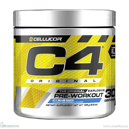 CELLULOR C4 ORIGINAL PRE-WORKOUT SUPPLEMENT Icy Blue Razz