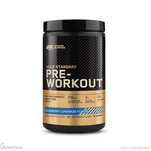 ON Gold Standard PRE-WORKOUT BLUEBERRY LEMONADE